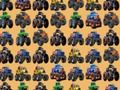 Leikur Monsters Trucks Match 3 á netinu