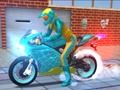 Leikur Hero Stunt Spider Bike Simulator 3D á netinu