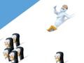 Leikur Yetisports snjóbretti freeride á netinu