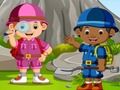 Leikur Kids Tjaldstæði Falinn stjörnur  á netinu
