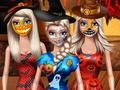 Leikur Spooky Halloween dúkkur á netinu
