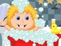 Leikur Baby Bath Jigsaw á netinu