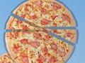 Leikur Skerið pizzuna  á netinu