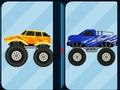 Leikur Extreme Monster Trucks minni á netinu