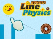 Leikur Hungry Line Physics á netinu