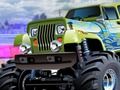 Leikur Monster Truck Beach brimbrettabrun á netinu