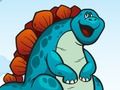 Leikur Dino litarefni Deluxe  á netinu