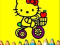 Leikur Aftur í skólann: Sweet Kitty litarefni  á netinu