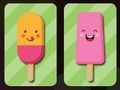 Leikur Yummy Popsicle minni  á netinu