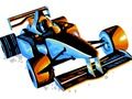 Leikur Teiknimynd Kart rennibraut  á netinu