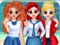 Leikur Bestu vinir: Princess Back to School  á netinu