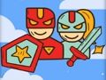Leikur Super Warrior Match 3 á netinu