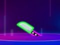 Leikur Flippy hníf neon á netinu