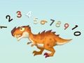 Leikur Dinosaur stærðfræði  á netinu