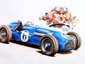 Leikur Málverk Vintage Cars púsluspil  á netinu