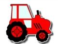 Leikur Easy Kids litar traktor  á netinu