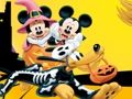 Leikur Gleðilegt Halloween Disney púsluspil  á netinu