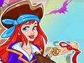 Leikur Pirate Princess Halloween klæða sig upp  á netinu