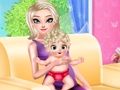 Leikur Elsa prinsessa elskan fædd  á netinu