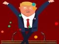 Leikur Sparkaðu Trump  á netinu