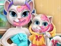 Leikur Kitty Mamma Real Makeover  á netinu