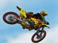 Leikur Brjálaður Motocross stökk púsluspil  á netinu