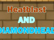 Leikur Heatblast og demantshaus  á netinu