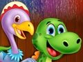 Leikur Dinosaurs litabækur  á netinu