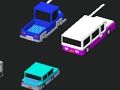 Leikur Cubic Cars Highway á netinu