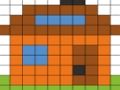Leikur Pixel Color krakkar  á netinu