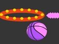 Leikur Dunk Ball skaut Hoop körfuboltahöggið á netinu