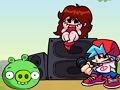 Leikur Föstudagskvöld Funkin 'vs PIG frá Angry Birds  á netinu