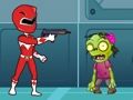 Leikur Power Rangers Zombie skotleikur  á netinu