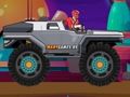 Leikur Power Rangers Crazy Truck á netinu