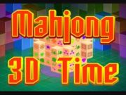 Leikur Mahjong 3D tími  á netinu