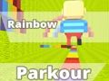 Leikur Kogama Rainbow Parkour á netinu