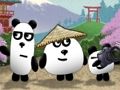 Leikur 3 pöndur í Japan HTML5  á netinu
