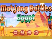 Leikur Mahjong bardaga í Egyptalandi  á netinu