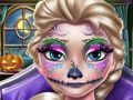 Leikur Elsa Ógnvekjandi Halloween Makeup  á netinu