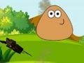 Leikur Pou stökk  á netinu