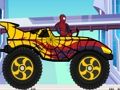 Leikur Spiderman brjálaður vörubíll  á netinu