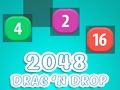 Leikur 2048 draga og sleppa  á netinu