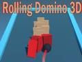 Leikur Rolling Domino 3d á netinu