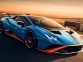 Leikur Lamborghini Huracan STO þraut  á netinu