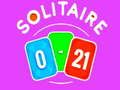 Leikur Solitaire 0-21 á netinu