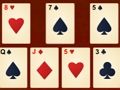 Leikur Solitaire að ofan og neðan  á netinu