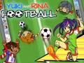 Leikur Yuki og Rina fótbolti  á netinu