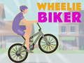 Leikur Wheelie mótorhjólamaður  á netinu