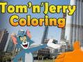 Leikur Tom og Jerry litarefni  á netinu