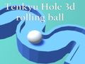 Leikur Tenkyu Hole 3d rúllukúla  á netinu